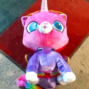 Unikitty stuffed animal.